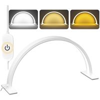 UNIQ Half Moon Arch Bordslampa för manicure / eyelash extensions - Vit