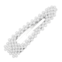 SOHO Mila Pearl White hårspänne med vita pärlor - No 6348