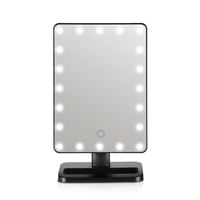 UNIQ STAR Hollywood Spegel Classic 21 LED Svart