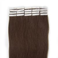 Tape Extensions 50 cm, Brun #4, 20 banor