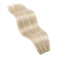 Hårträns 50 cm Platinblond 60#