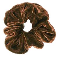 Scrunchie Hair Elastic - Medium Brown