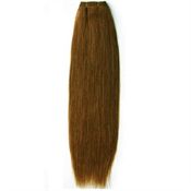 Äkta hårträns 50 cm Rödbrun #30