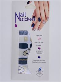 Nail Stickers - Nail Wrap 12 st no. 13