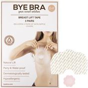 Brösttejp - Bye Bra Push-Up Tape - Stl. D, E & F + Satin Nipple Covers