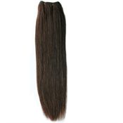 Äkta hårträns 60 cm Chokladbrun  #4