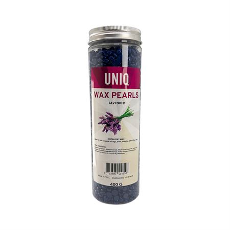 UNIQ Wax Pearls - Vaxpärlor Megapack 400 g. - Lavendel