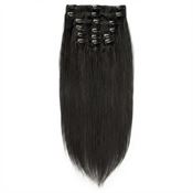 Clip On Extensions 40 cm #1 Svart