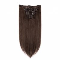 Clip On Extensions 40 cm, #4 Chokladbrun