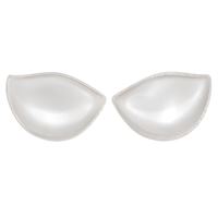 BH-inlägg i Clear silikon, Halvmåne, 2-pack à 90 gram