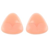 BH-inlägg i silikon, trekantiga, 2-pack, 60 gram per inlägg