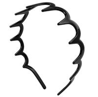 SOHO ZigZag Diadem, svart