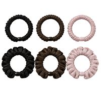 SOHO Soie Scrunchie Hårsnoddar - 6 st