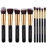 Technique PRO Makeupborstar, Gold edition, 10-pack