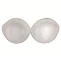 Ovala BH-inlägg i Clear silikon, 2-pack, 135 gram