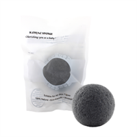 Konjac Sponge (till ansiktet) - Charcoal