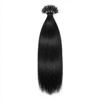 Hot Fusion Hair extensions 50 cm, Black #1