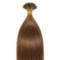 Hot Fusion Extensions 50 cm, ljusbrun 6#, 100 slingor