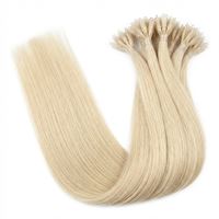 Hot Fusion Hair Extensions 50 cm, Platinblond #60