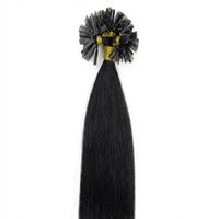 Hot Fusion Extensions 60 cm, #1 Svart