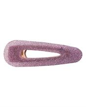 SOHO Hårspänne, Glitter Purple, 6,5 cm