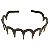 SOHO ZigZag Diadem, svart