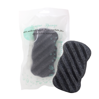 Konjac Spong (till kroppen) - Charcoal