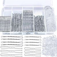 SOHO Cosette Hårnålsset, 300 st - Silver