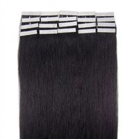 Tape Extensions 50 cm, naturlig svart 1B#