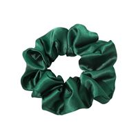 SOHO Satin Scrunchie - Mörkgrön