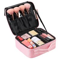 UNIQ Makeup resväska - Kosmetisk väska för all din makeup - Pink
