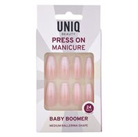 UNIQ Press On Naglar med Lim - Baby Boomer