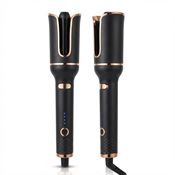 Automatisk Locktång med keramisk beläggning och 2-vägs rotation, perfekta lockar på nolltid