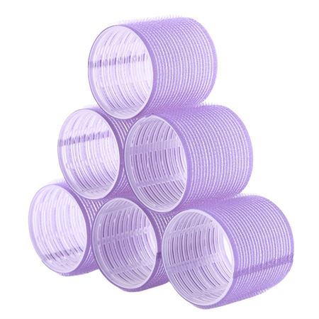 SOHO 74 mm Velcro Curlers / Hårlockar - Blandad färg