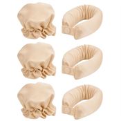 SOHO Heatless Flexi Rod Buns - Beige | Få vackra lockar utan värme