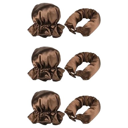 SOHO Heatless Flexi Rod Buns - Brun | Få vackra lockar utan värme