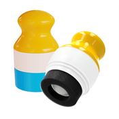 UNIQ Portable Sponge Roller Applicator – Påfyllningsbar Solkräm- & Lotionapplikator för Barn, 100 ml - Blå