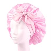 SOHO Makena Satin Bonnet - Pink