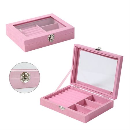 UNIQ Velvet Touch Smyckeskrin - Pink