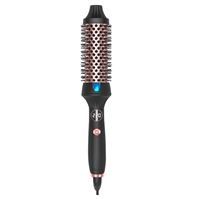 Volumizing Thermal Heated Round Brush - 38 MM | Snabb Styling & Volym för Rakt och Vågigt Hår