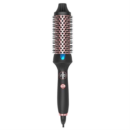 Volumizing Thermal Heated Round Brush - 38 MM | Snabb Styling & Volym för Rakt och Vågigt Hår
