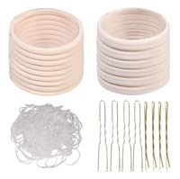 SOHO Omnia Hårelastikker och Hårnålar, 600 st - Blond