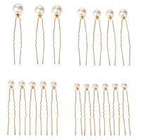 SOHO Magan Pearl Hårnålar - Guld