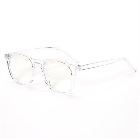 Blue Light-glasögon - Glasögon med rund skärm, Crystal - stil 1