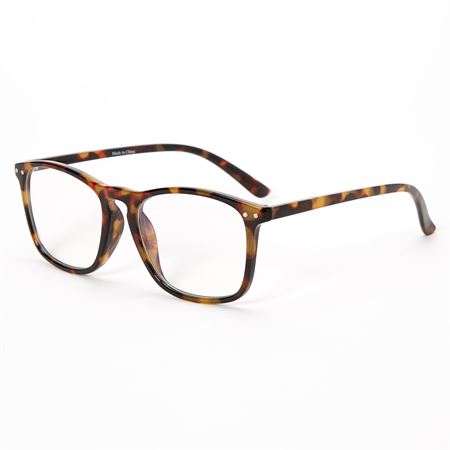 Blue Light-glasögon - Tortoise Shell brun, stil 2