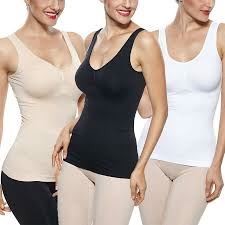 AVA Cami Shaper top - Svart