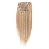 Clip-on Hair Extensions 65 cm #18/613 Blond Mix