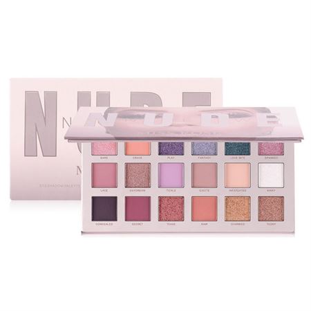 Miss Rose New Nude Eyeshadow Palette, Ögonskugga - Chroma