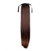 Pony tail extensions syntet Straight brun 4#