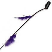 Feather Clip on Extensions Lila